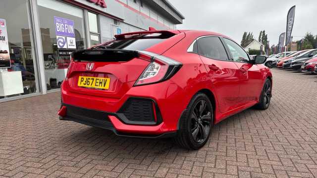 Honda Civic 1.0 VTEC Turbo EX Hatchback 5dr Petrol Manual Euro 6 (s/s) (129 ps) 