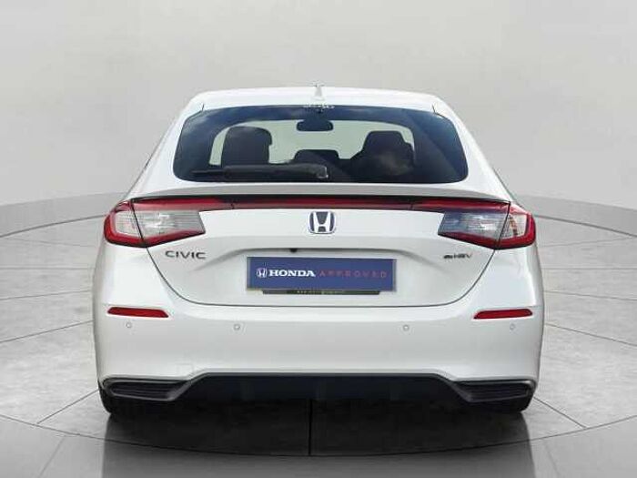 Honda Civic Hybrid 2.0 h i-MMD Elegance Hatchback 5dr Petrol Hybrid eCVT Euro 6 (s/s) (184 ps) 