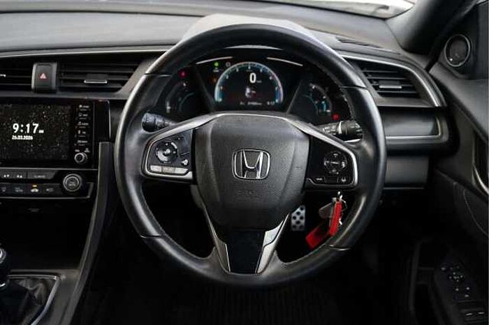 Honda Civic 1.0 VTEC Turbo SR Hatchback 5dr Petrol Manual Euro 6 (s/s) (126 ps) 