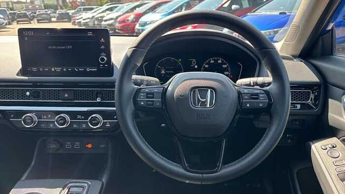 Honda Civic Hybrid 2.0 h i-MMD Elegance Hatchback 5dr Petrol Hybrid eCVT Euro 6 (s/s) (184 ps) 