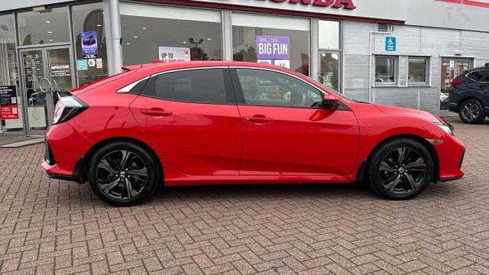 Honda Civic 1.0 VTEC Turbo EX Hatchback 5dr Petrol Manual Euro 6 (s/s) (129 ps) 