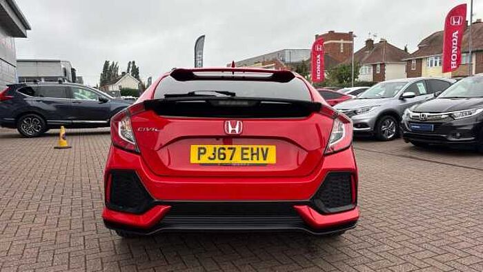 Honda Civic 1.0 VTEC Turbo EX Hatchback 5dr Petrol Manual Euro 6 (s/s) (129 ps) 